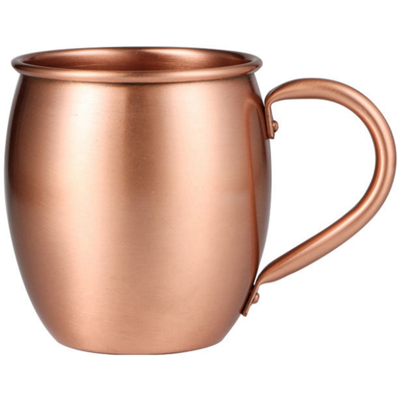 530ML 100% 순수 구리 머그컵 머그 드럼 컵 칵 - Copper Cocktail Mug 리뷰 및 가격