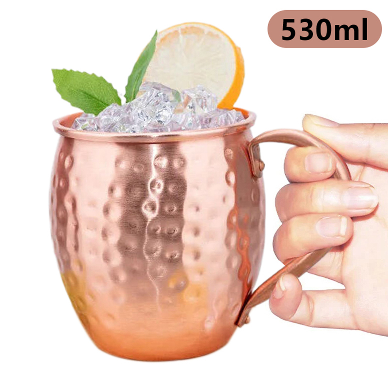 【F】530ml 100% 구리 모스크바 뮬 머그잔 칵테 - Copper Cocktail Mug 리뷰 및 가격