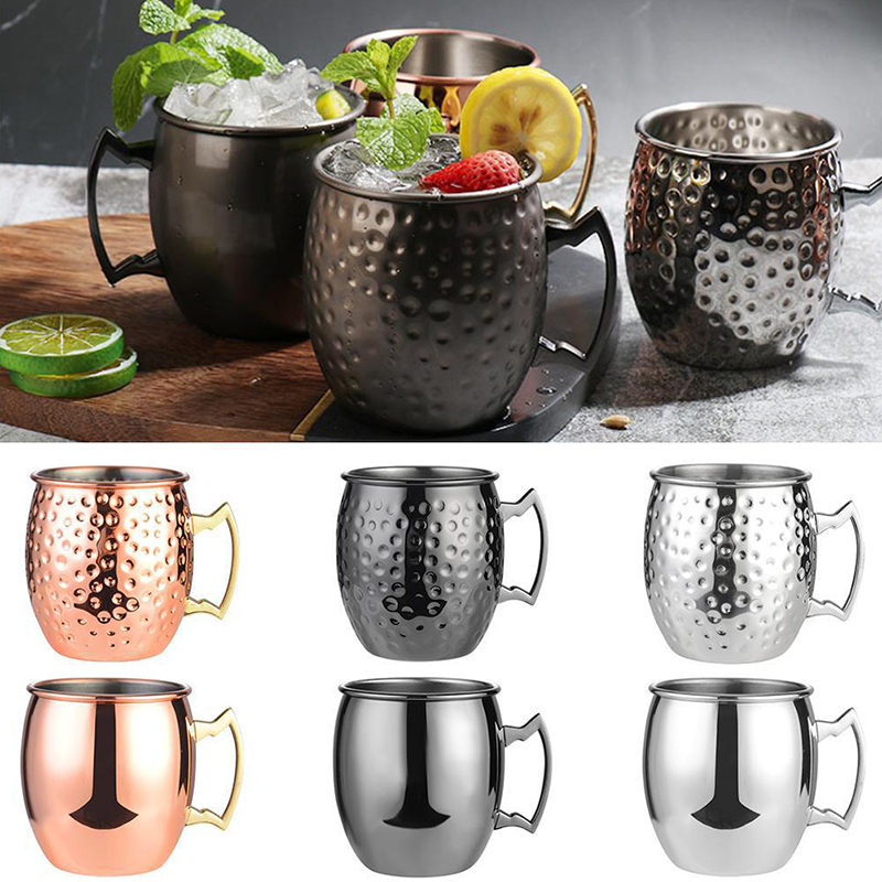 1개 530ml 스테인리스 스틸 모스크바 뮬 머그 칵테 - Copper Cocktail Mug 리뷰 및 가격