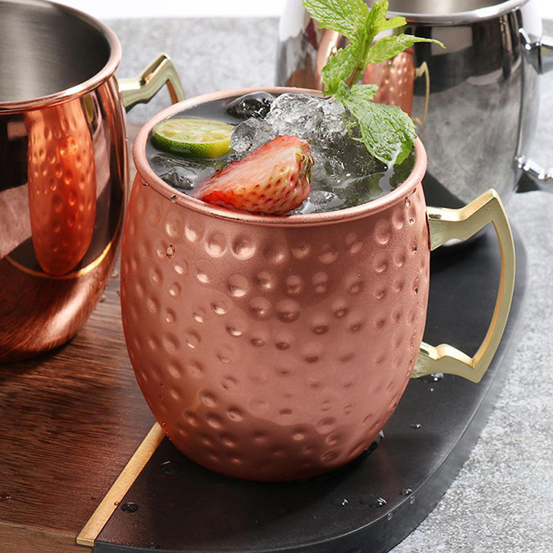 1개 530ml 스테인리스 스틸 모스크바 뮬 머그 칵테 - Copper Cocktail Mug 리뷰 및 가격