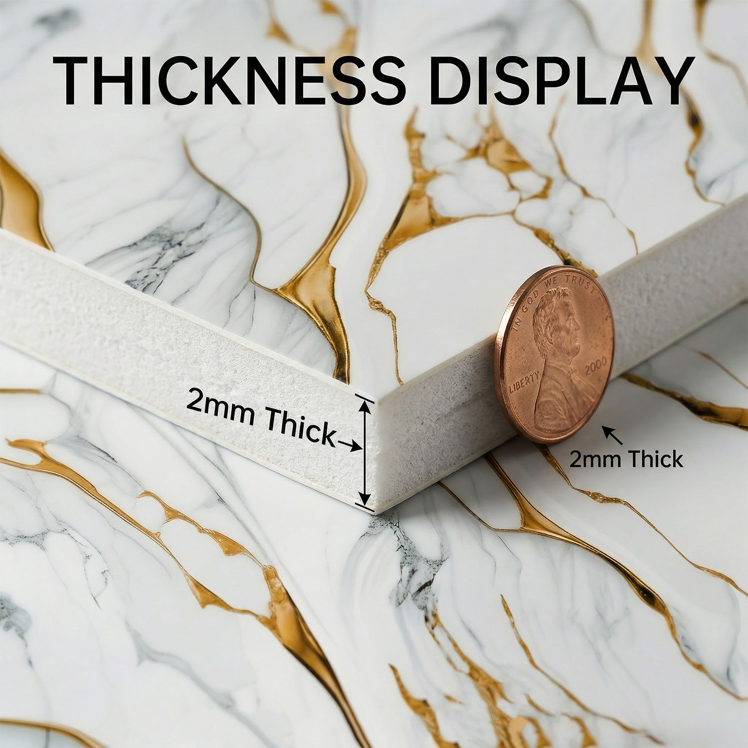 1롤 방수 자가 접착식 벗겨 붙이는 벽지 고급 대리석  - Luxury Lifestyle Wallpaper 리뷰 및 가격
